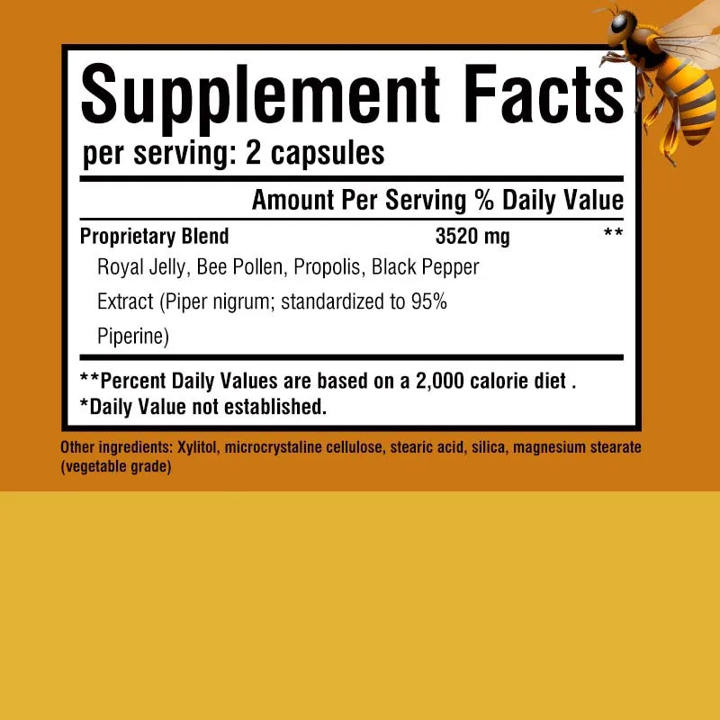 Bee Pollen Supplement - Relieve Joint Inflammation