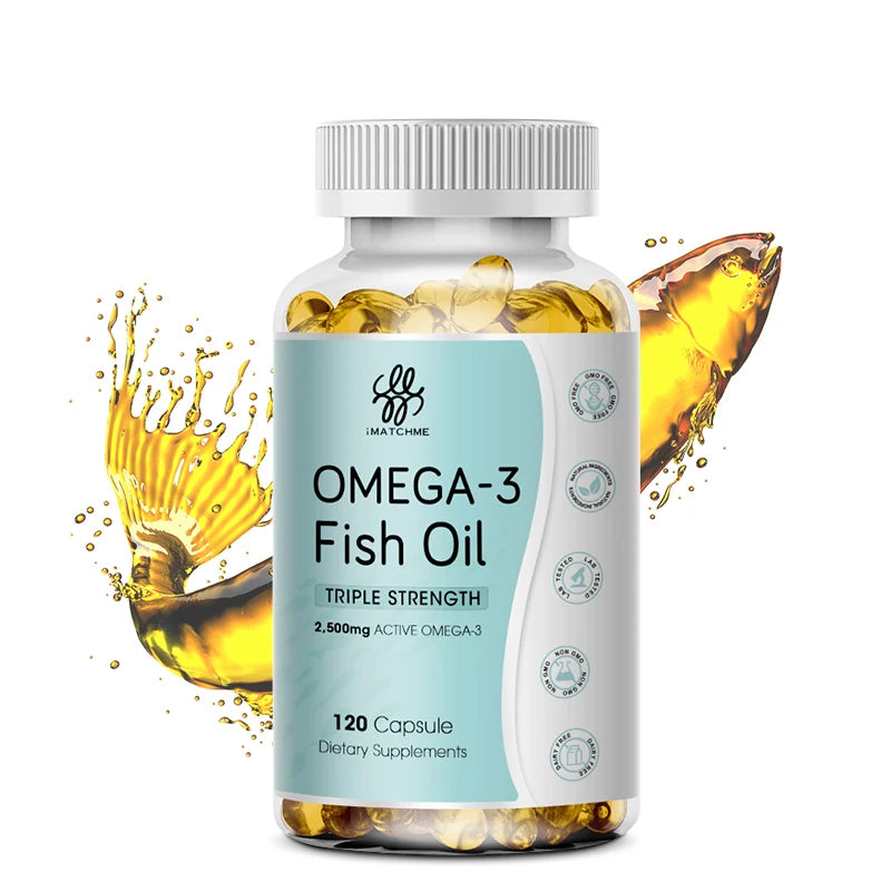 3600mg Triple Strength Omega 3 Fish Oil