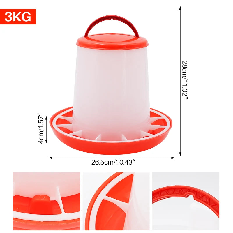 Automatic Chicken Feeder Bucket