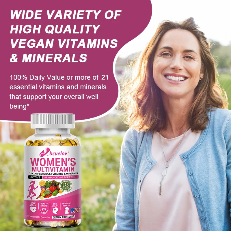 Women's Multivitamin, Heart Health, Natural Energy Support