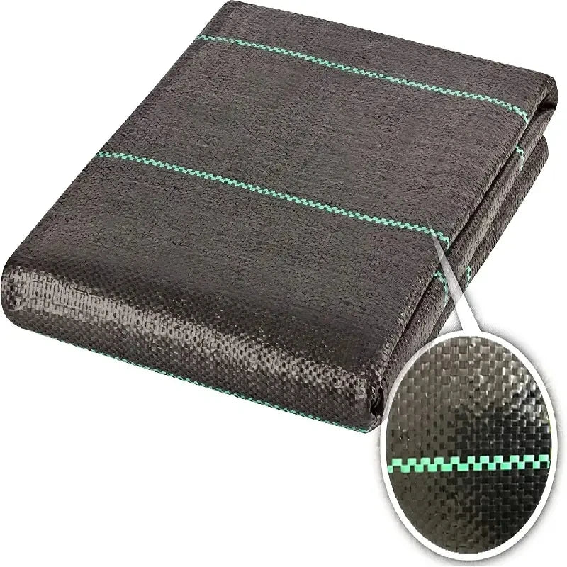 Weed Barrier Fabric, Heavy Duty, Woven Weed Control Fabric, Polyethylene