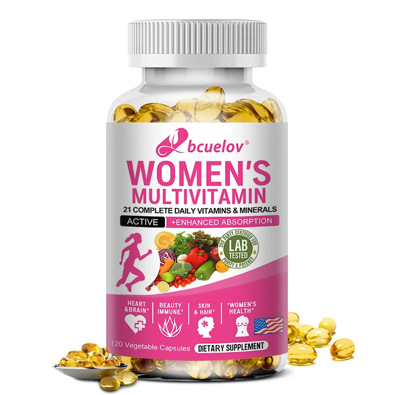 Women's Multivitamin, Heart Health, Natural Energy Support