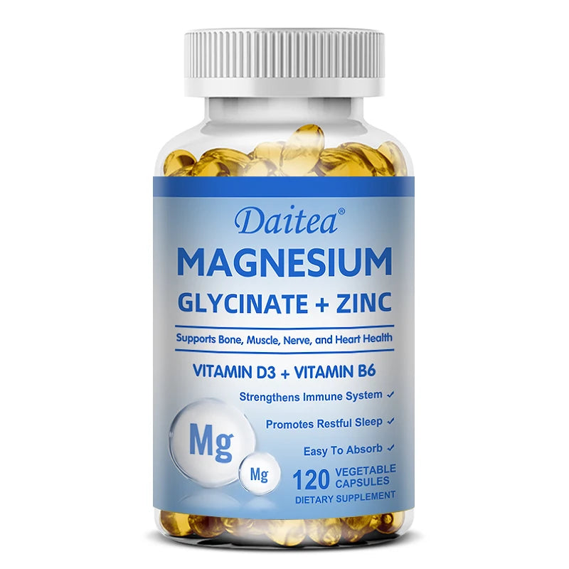 Magnesium, Zinc, Vitamins D3, B6