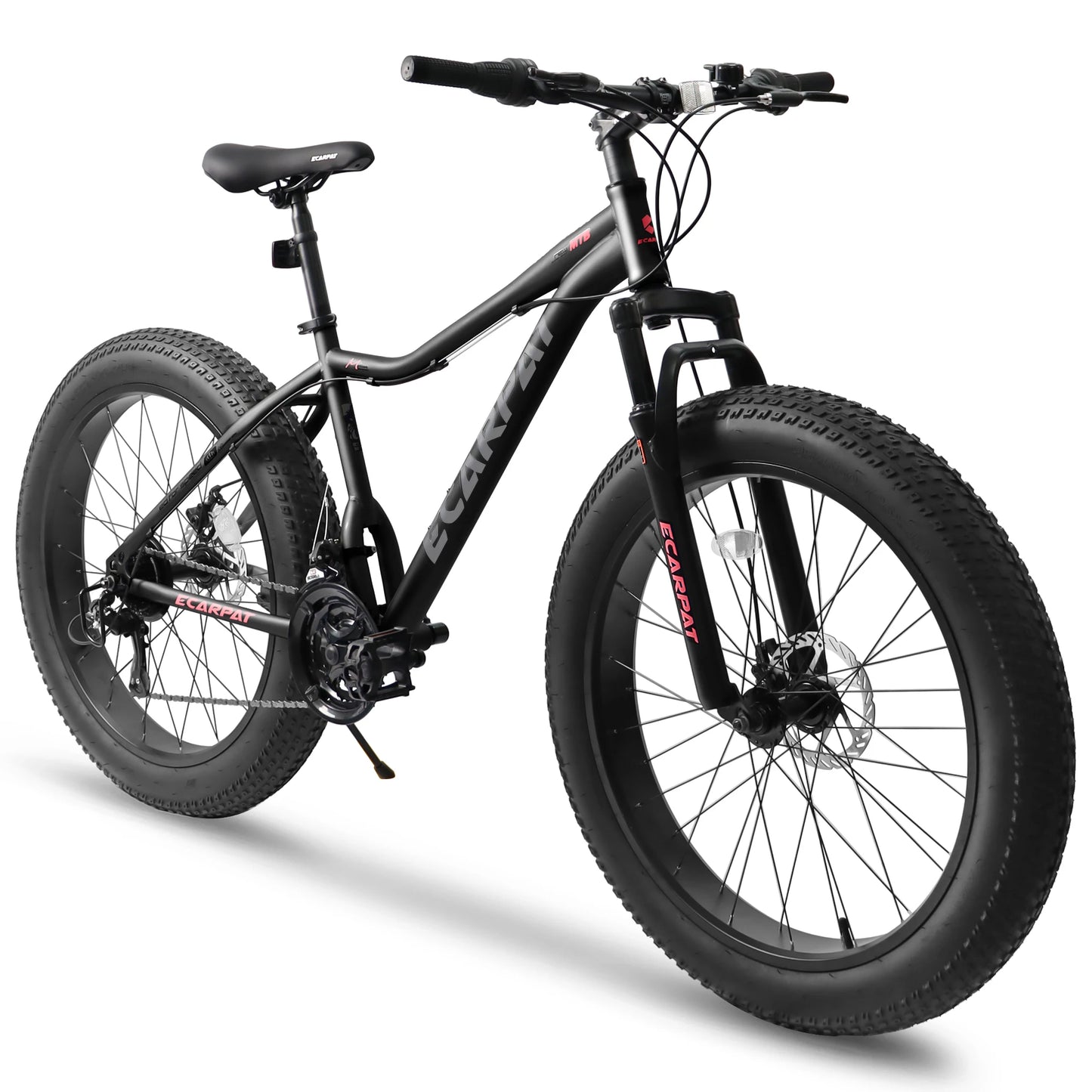 Ecarpat 26 Inch 21-Speed Fat Tire Mountain Bike