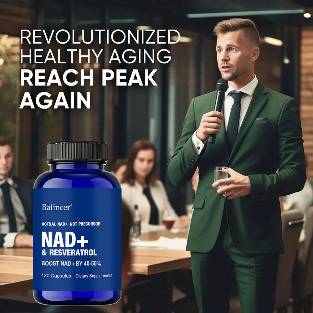 NAD Supplement, Resveratrol, Cellular Health