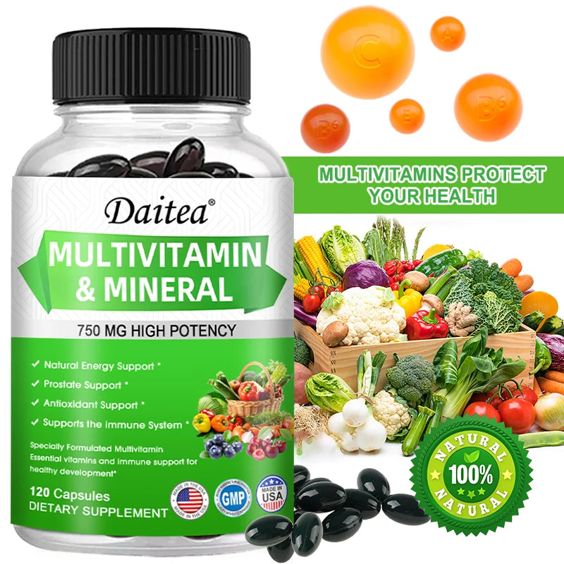 Multivitamin Capsules For Women And Men