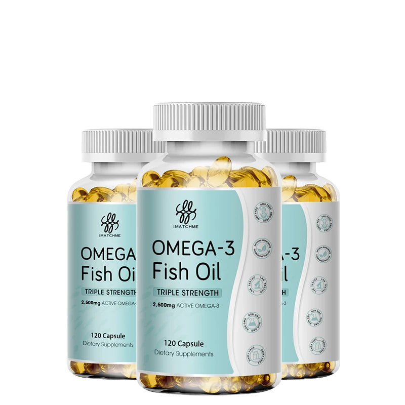3600mg Triple Strength Omega 3 Fish Oil
