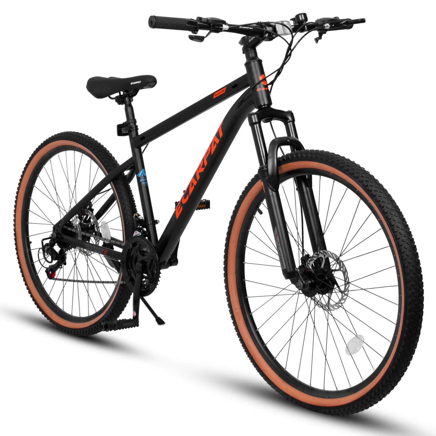 Ecarpat 21-Speed Mountain Bike 27.5 Inch Wheel for Men or Women