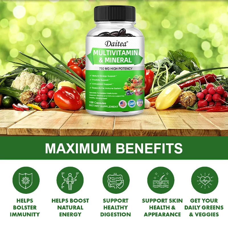 Multivitamin Capsules For Women And Men
