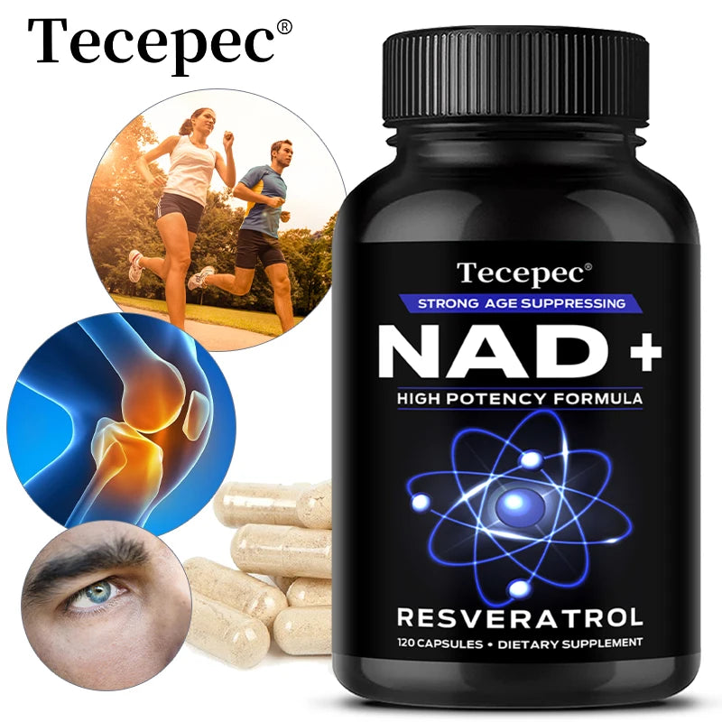 NAD Supplement, Quercetin, Resveratrol, Cell Health