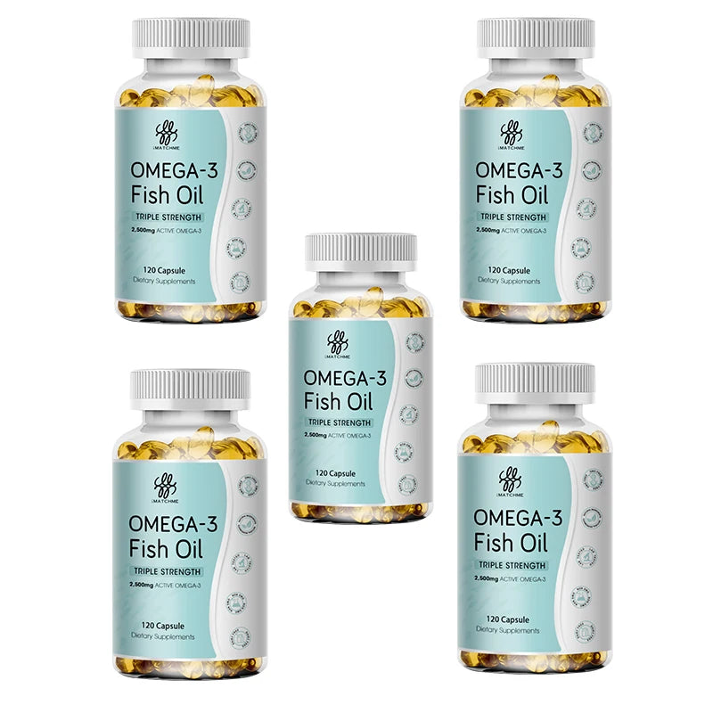 3600mg Triple Strength Omega 3 Fish Oil