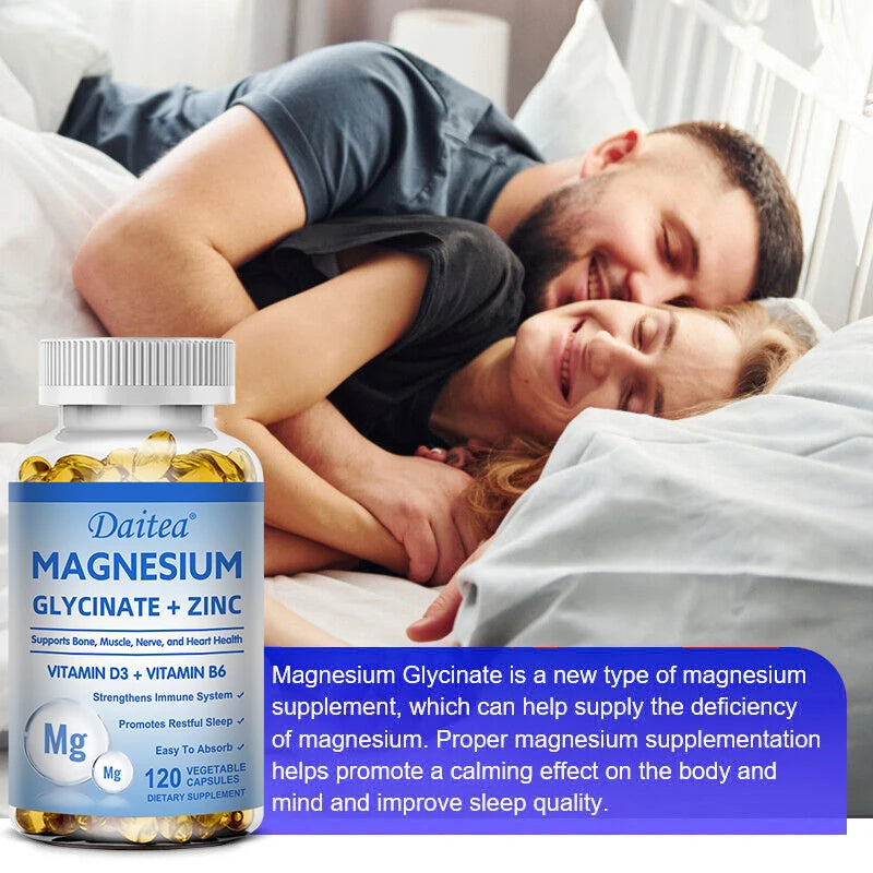 Magnesium, Zinc, Vitamins D3, B6