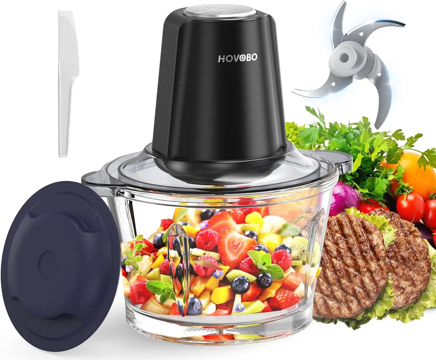 Food Processor & Meat Grinder 500W