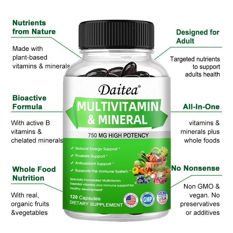 Multivitamin Capsules For Women And Men