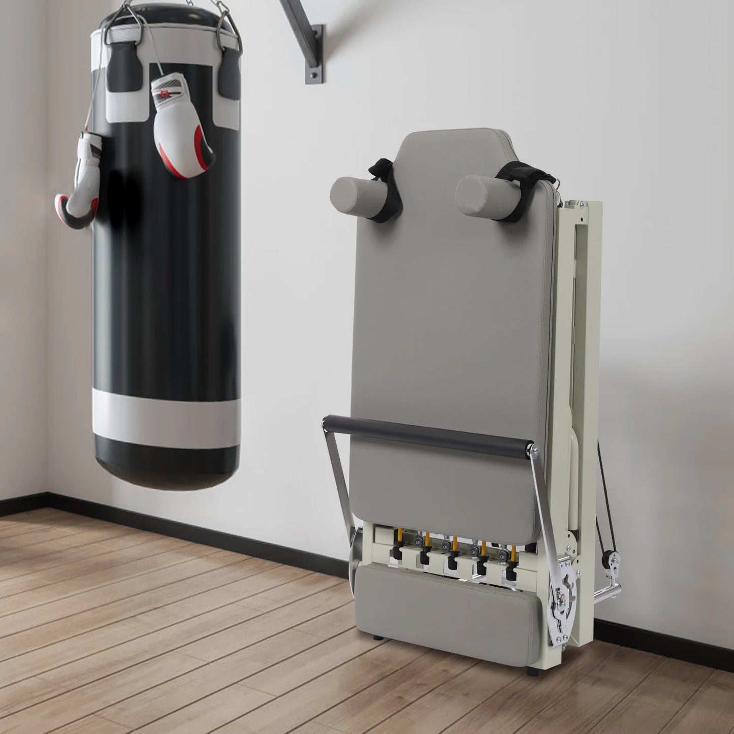 Foldable Pilates Reformer Machine, Yoga