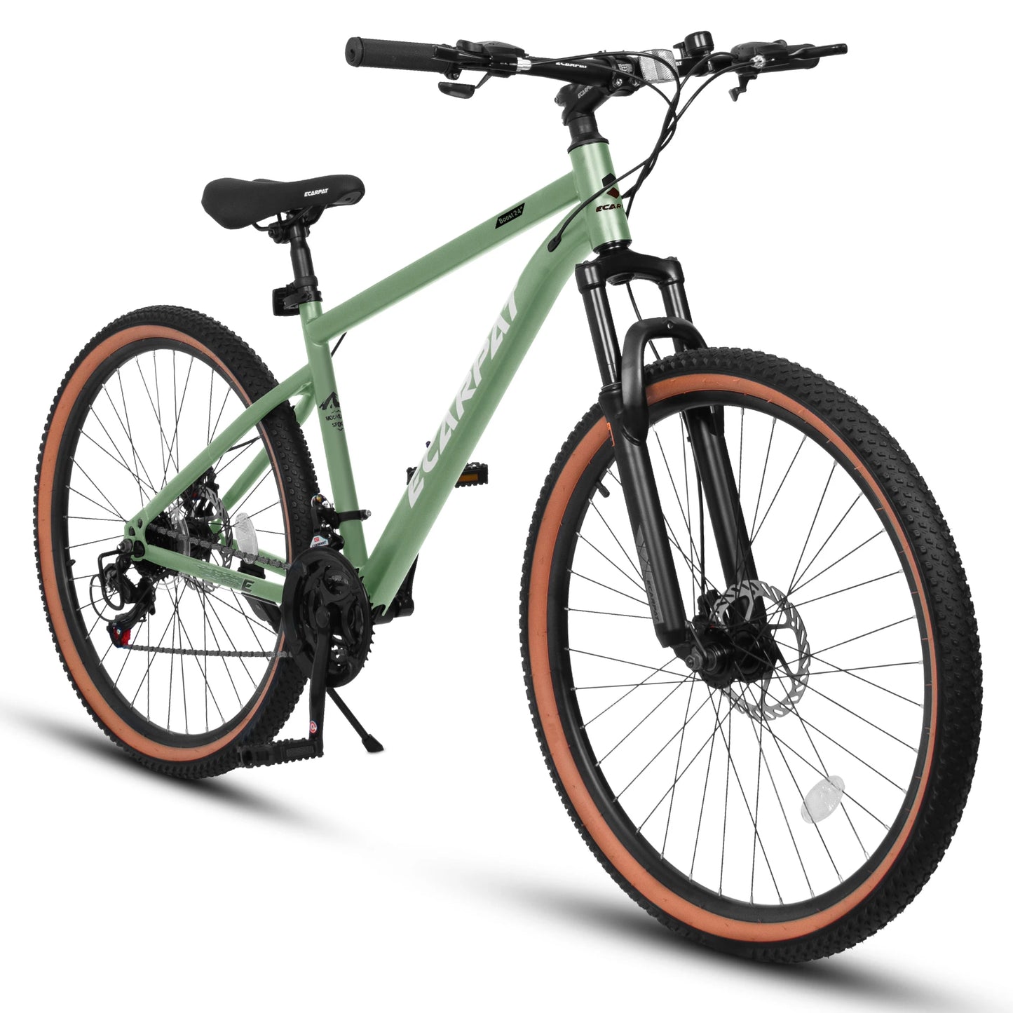 Ecarpat 21-Speed Mountain Bike 27.5 Inch Wheel for Men or Women