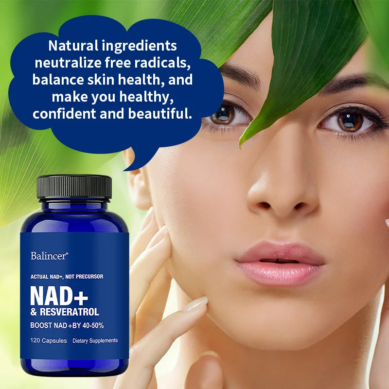 NAD Supplement, Resveratrol, Cellular Health
