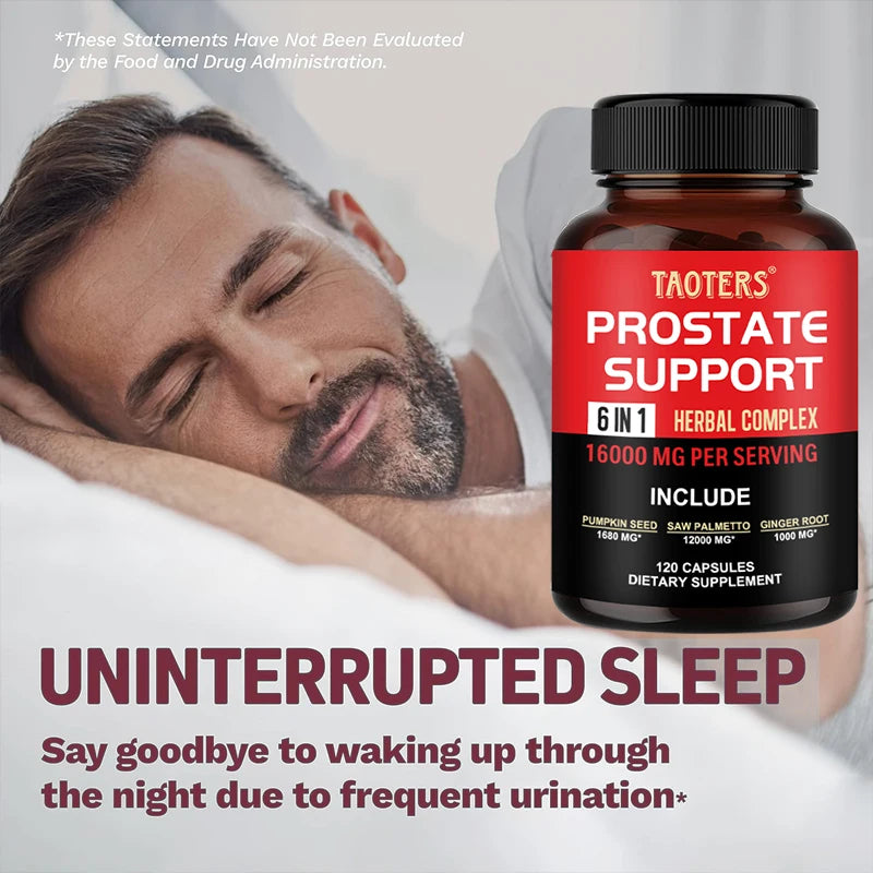 Saw Palmetto, Ginger Root - Prostate Health