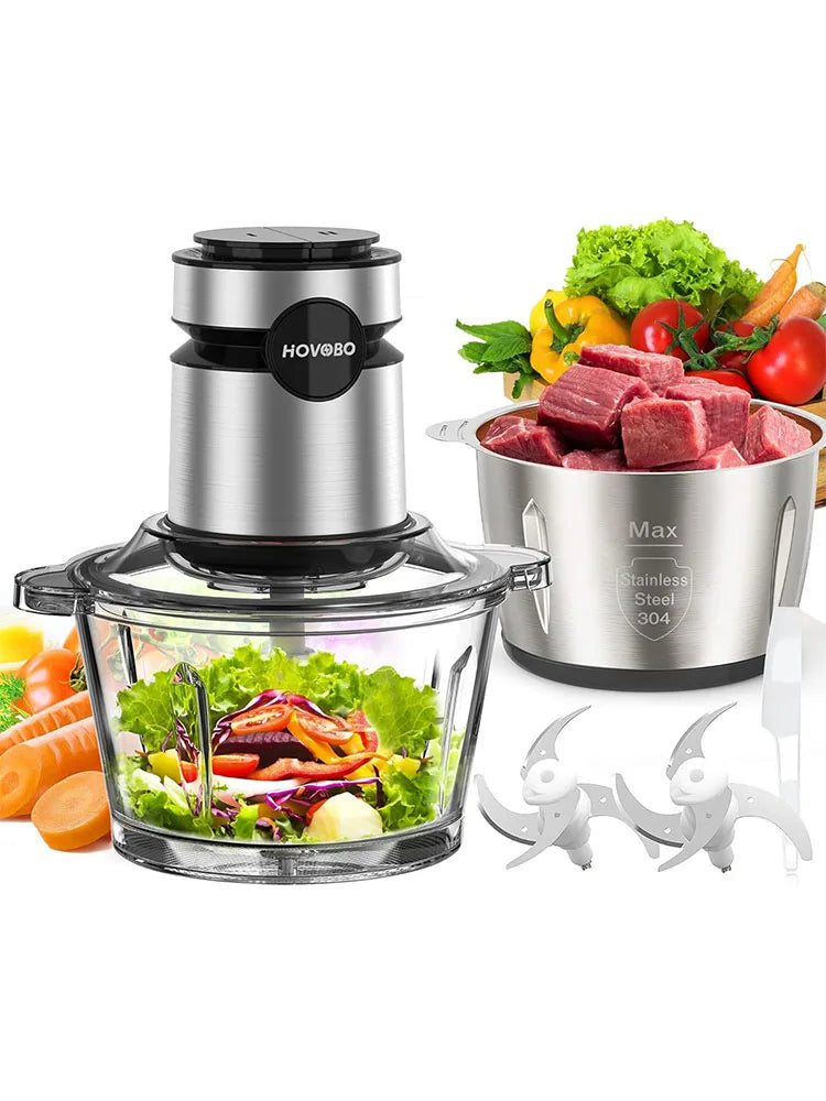 Food Processor & Vegetable Chopper, 500 W