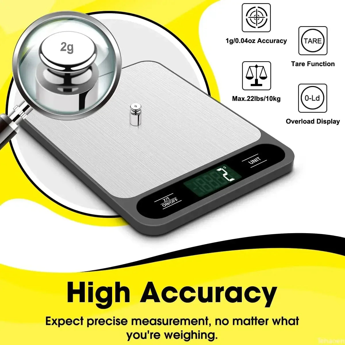 Digital Kitchen Scale, Waterproof