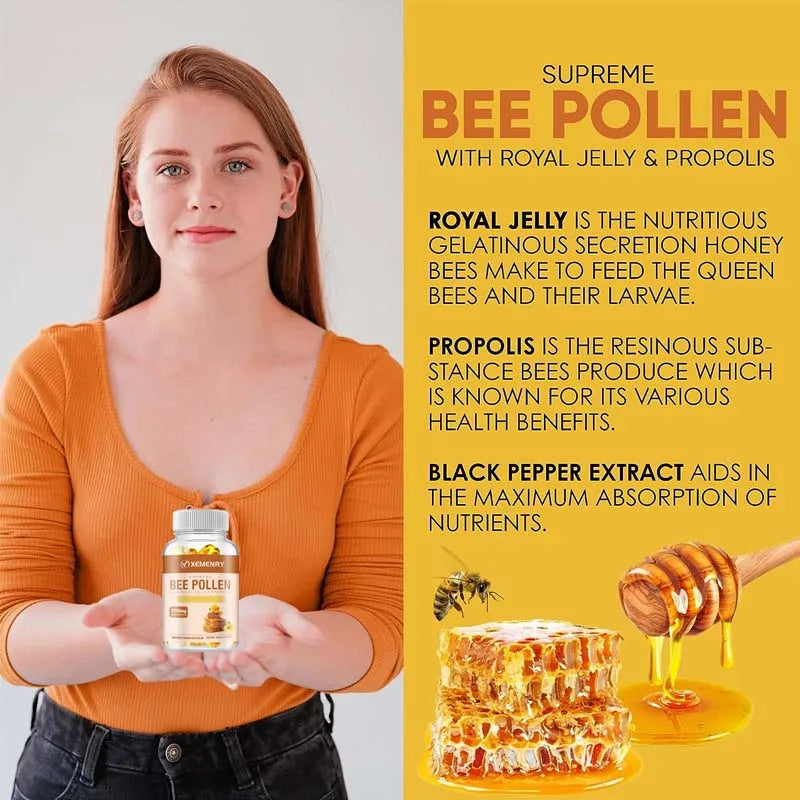Bee Pollen Supplement - Relieve Joint Inflammation