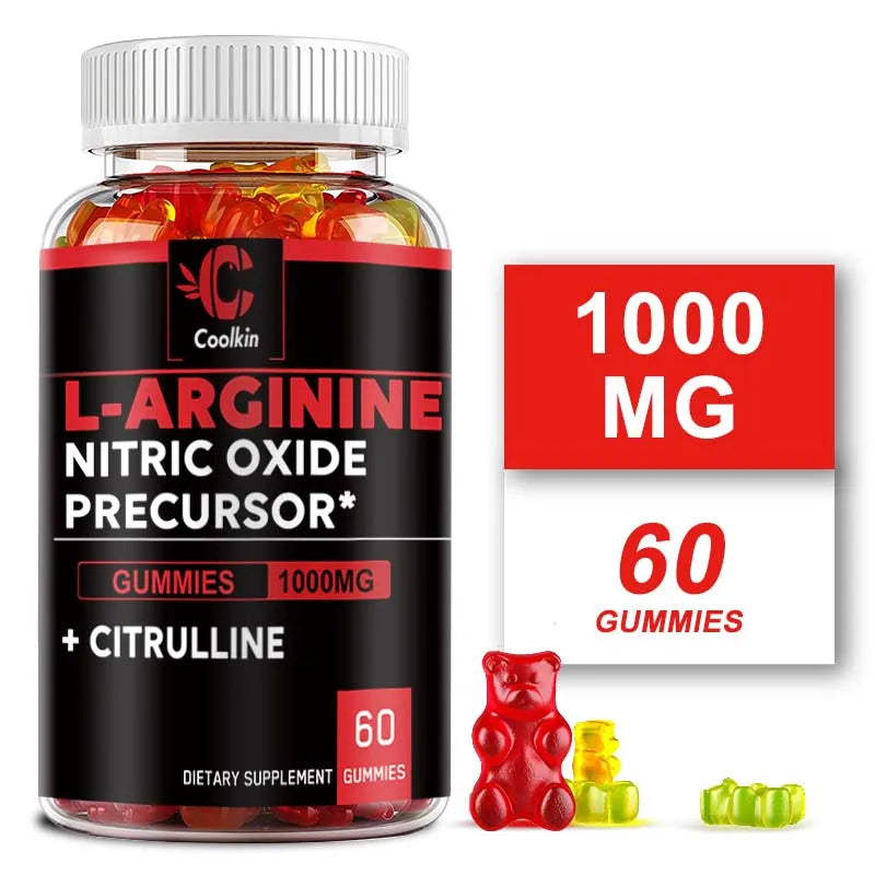L-Arginine, Energy, Strength, Endurance Support