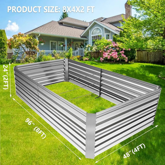 8x4x2 Raised Garden Bed