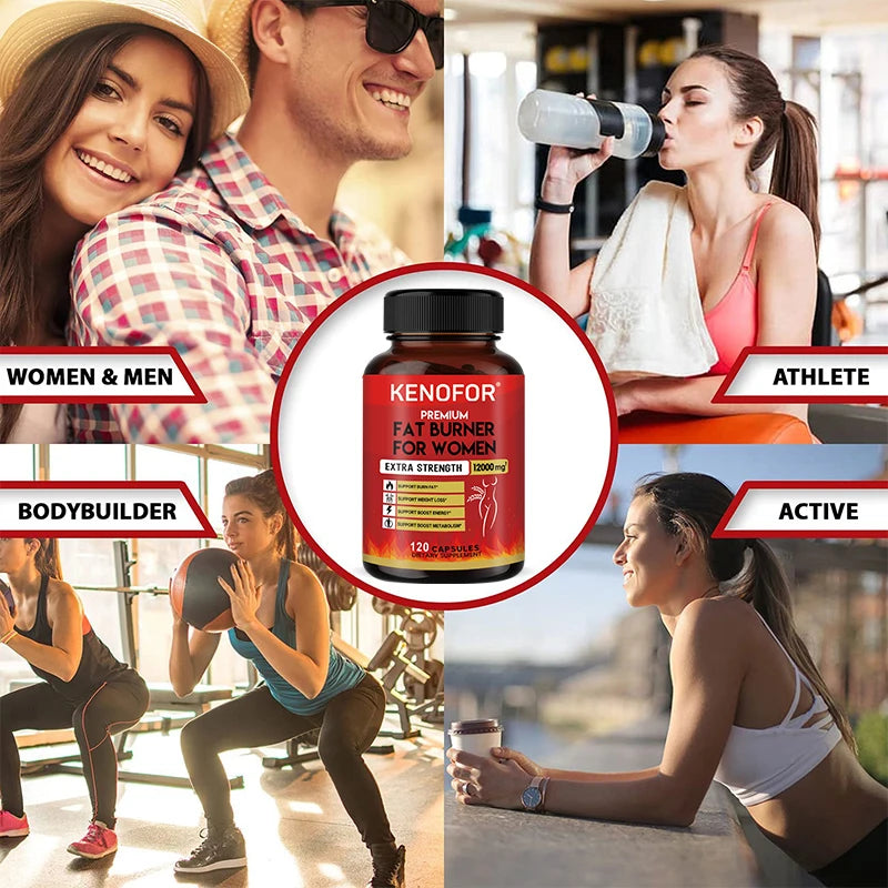 Fat Burner for Women, Supports Weight Management