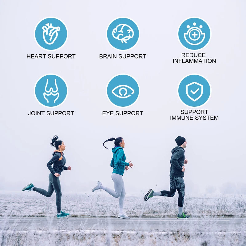 Vegan Omega-3, Plant-Based, Brain, Eye & Heart Health