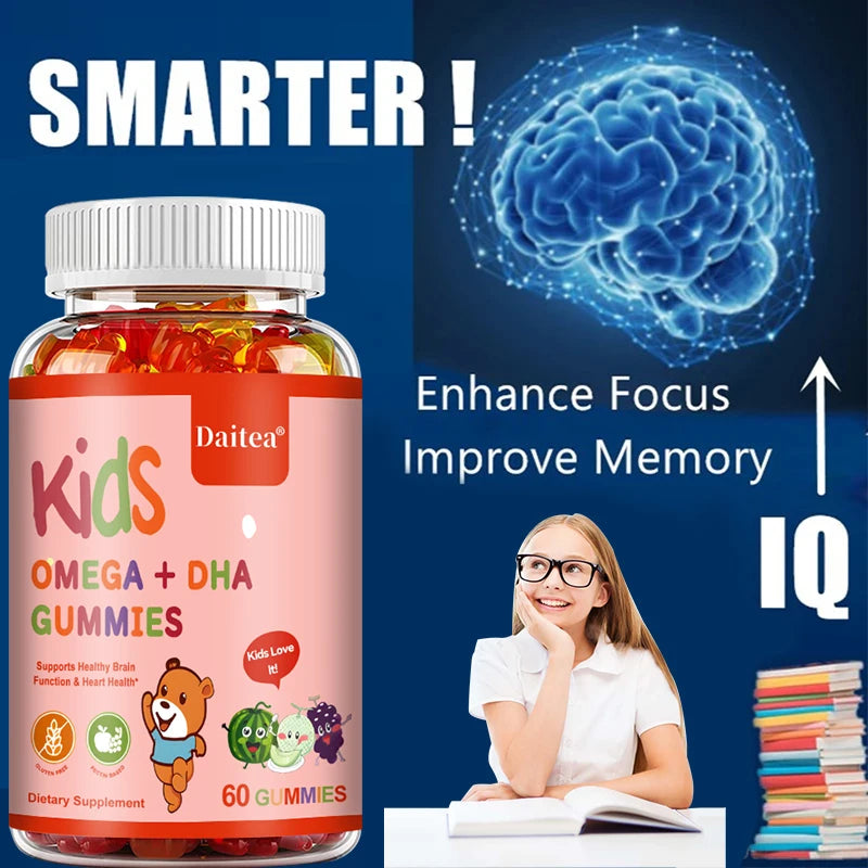 Children's OMEGA+DHA Gummies - Brain Support