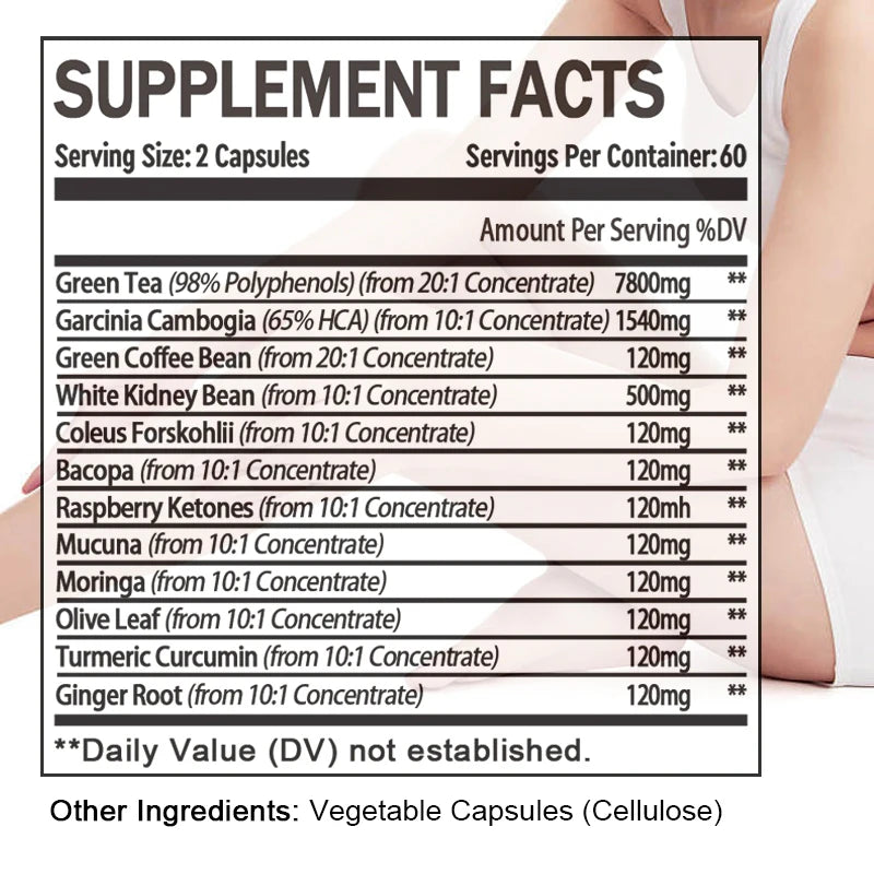 Fat Burner for Women, Supports Weight Management