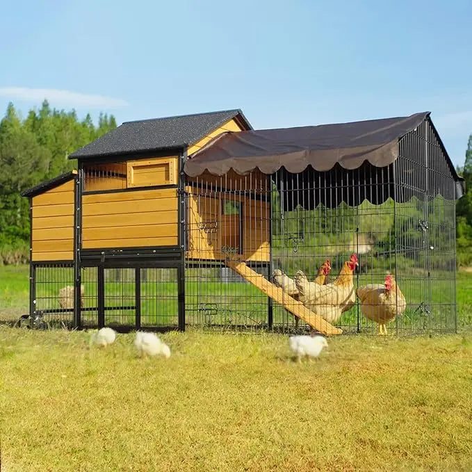 Chicken Coop, 2 - 4 Chickens, Mobile with Wheels