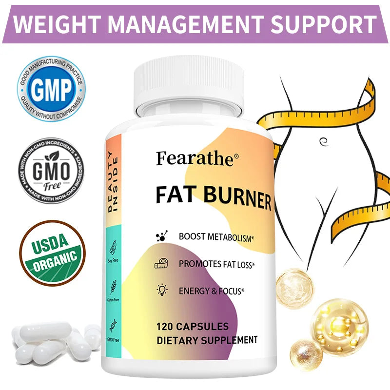 Fat Burning Capsules, Control Appetite, Promote Metabolism