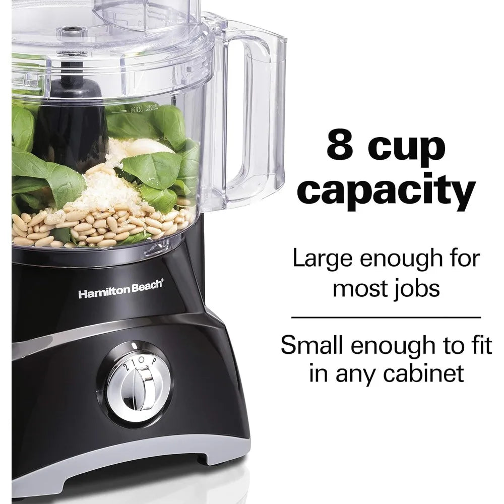 Food Processor & Vegetable Chopper, 8 Cup Cap.
