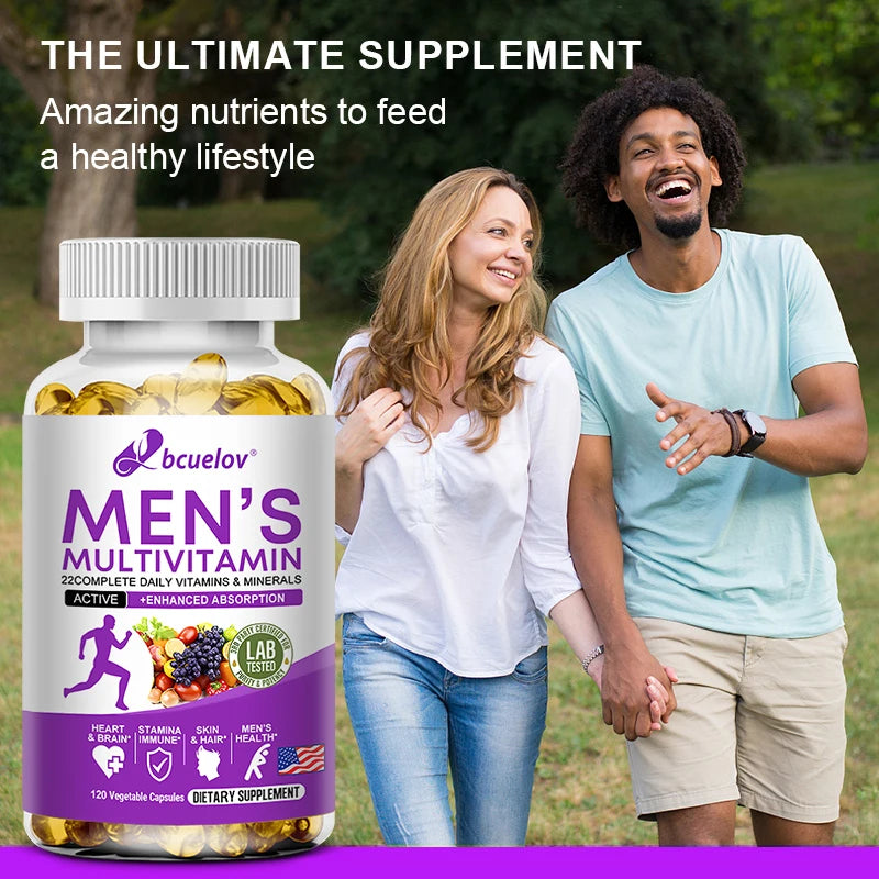 Men's Daily Multivitamin - Dietary Supplement Overall Health