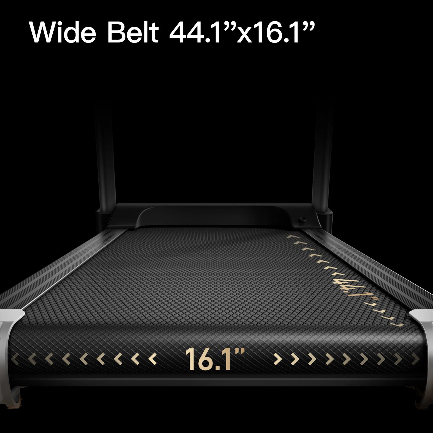 Treadmill, Folding, Incline, with Pulse Sensors, 3.0 HP Quiet Brushless, 300 Lb. Capacity