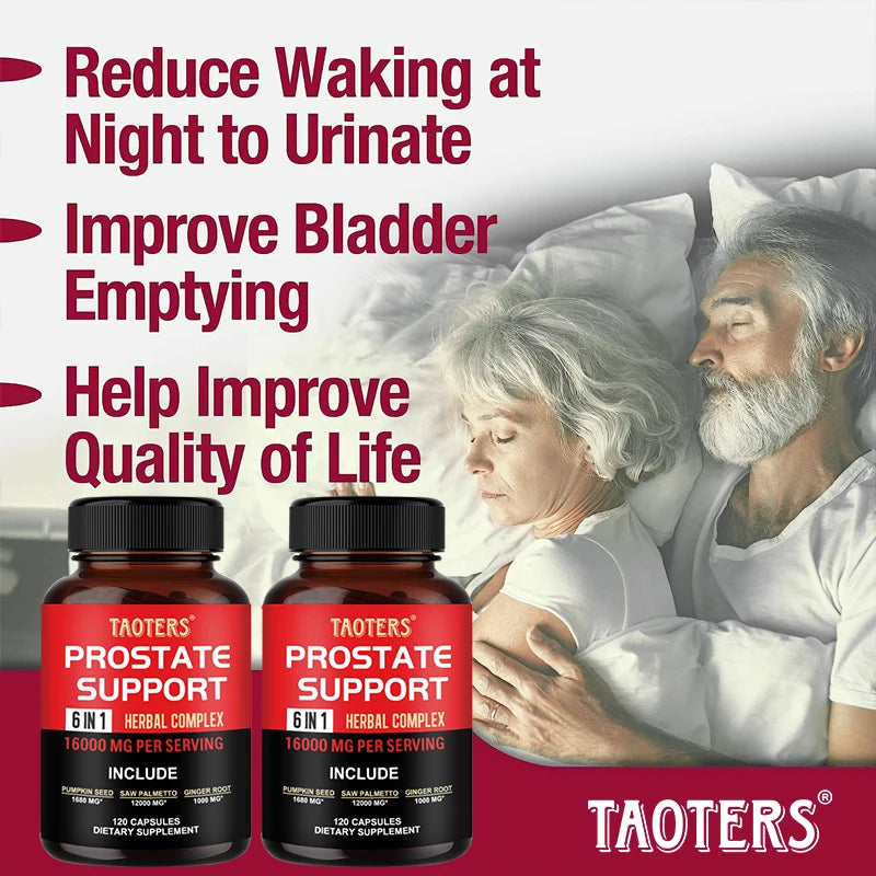 Saw Palmetto, Ginger Root - Prostate Health