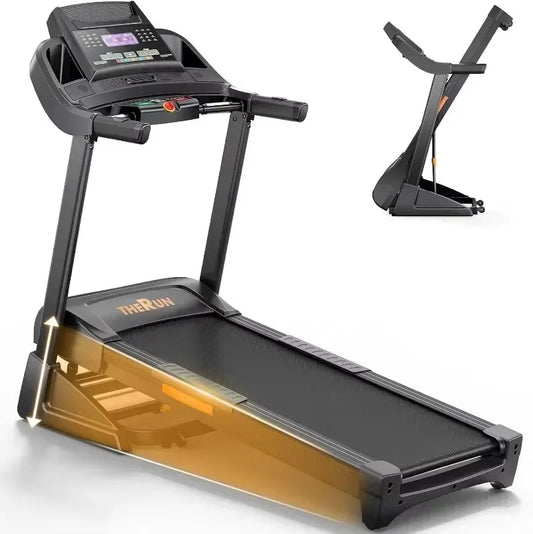 300 Lb. Cap. Auto Incline Treadmill, Wide Belt, 3.5 HP