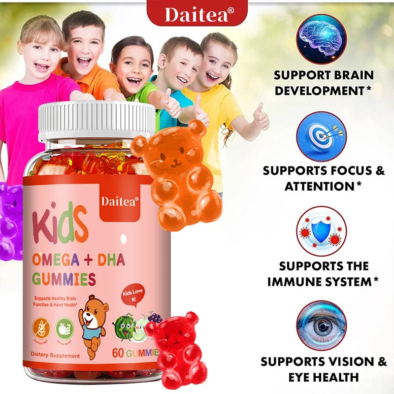 Children's OMEGA+DHA Gummies - Brain Support