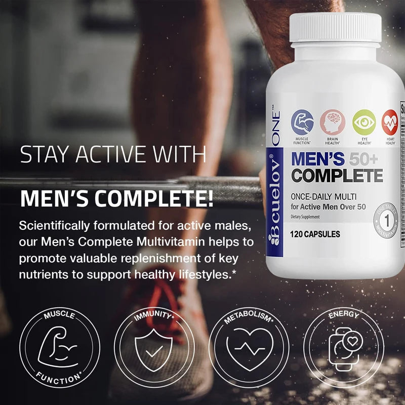 Men's 50+ Complete Multivitamin and Mineral