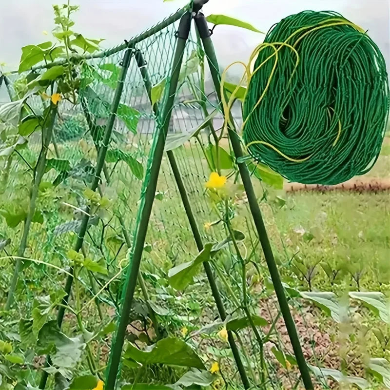 Heavy-Duty Vegetable Garden Trellis Netting, 4x4 Inch Spacing