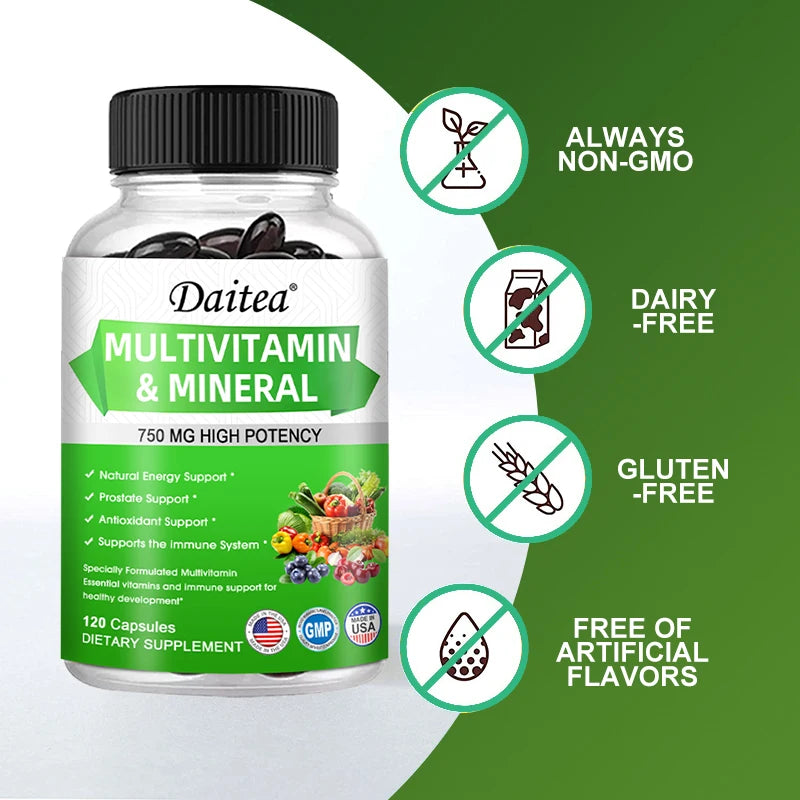 Multivitamin Capsules For Women And Men
