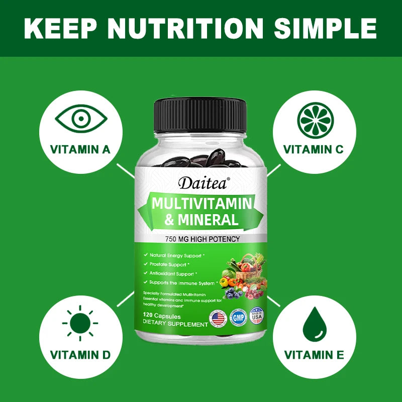 Multivitamin Capsules For Women And Men