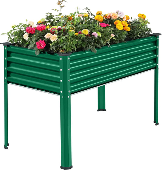Galvanized Raised Garden Bed With Legs
